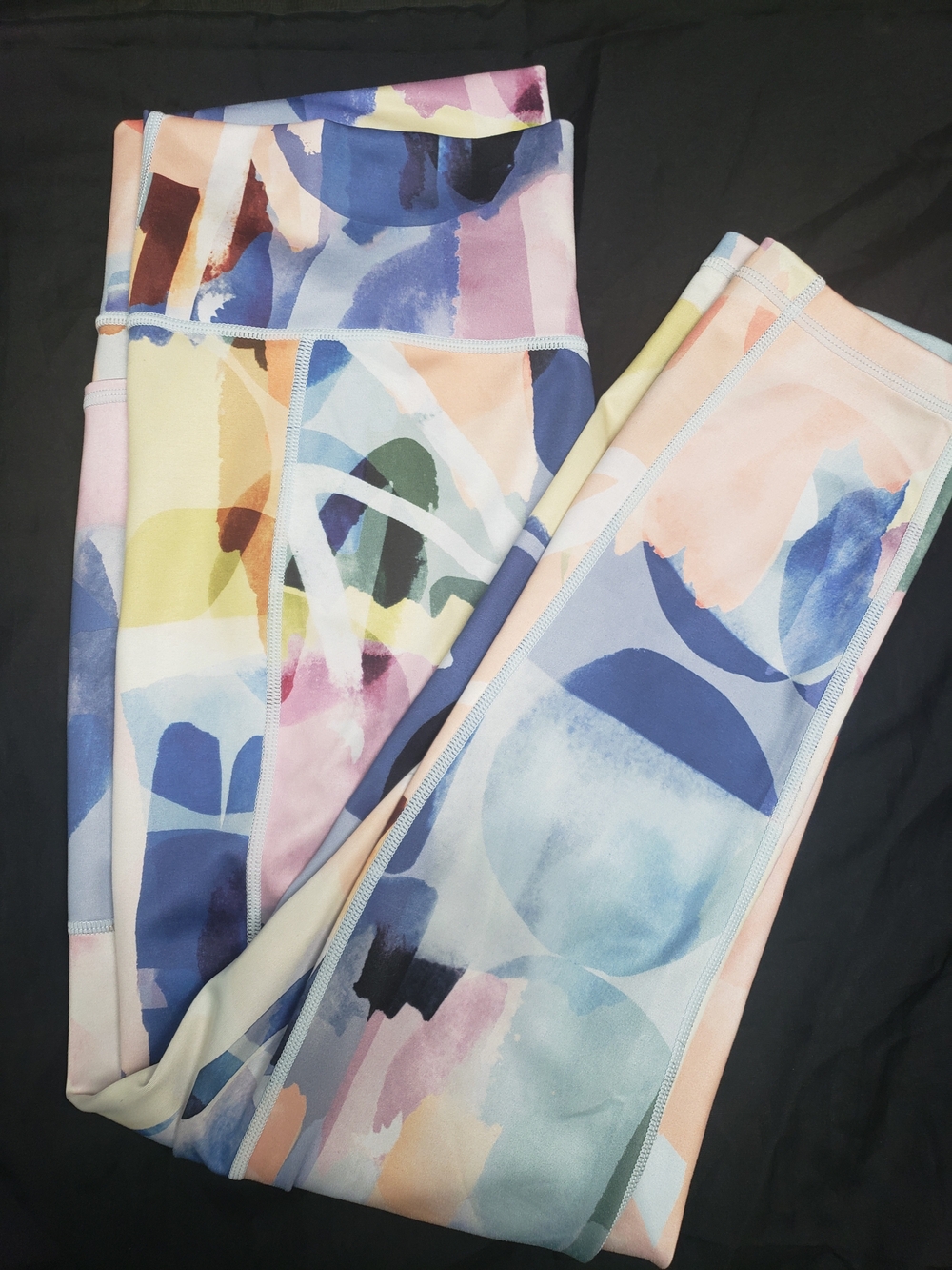 Sweaty Betty Super Soft Multicolor  Print Leggings